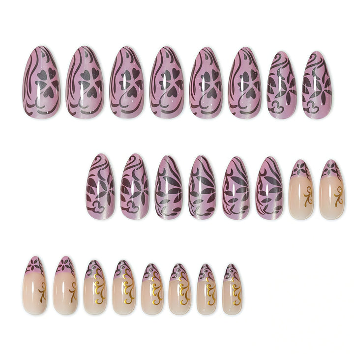 Ornamental Nail Art Extensions Bowlift