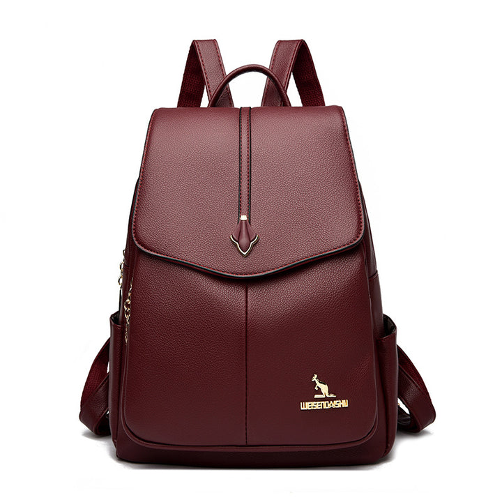 Luxurious Leather Backpack