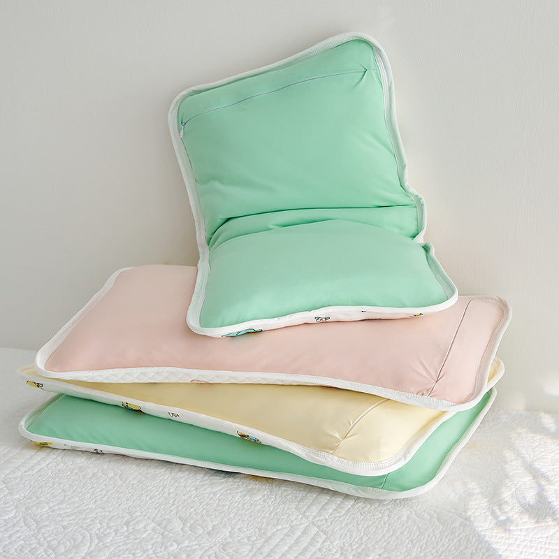 Children's Neck Pillow with Hypoallergenic Cover Bowlift