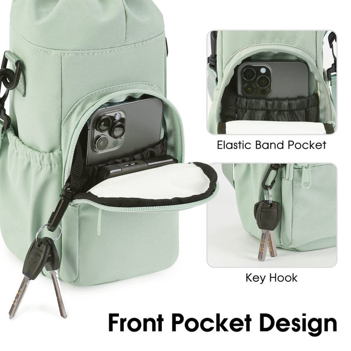 Multifunctional Water Bottle Shoulder Bag Bowlift