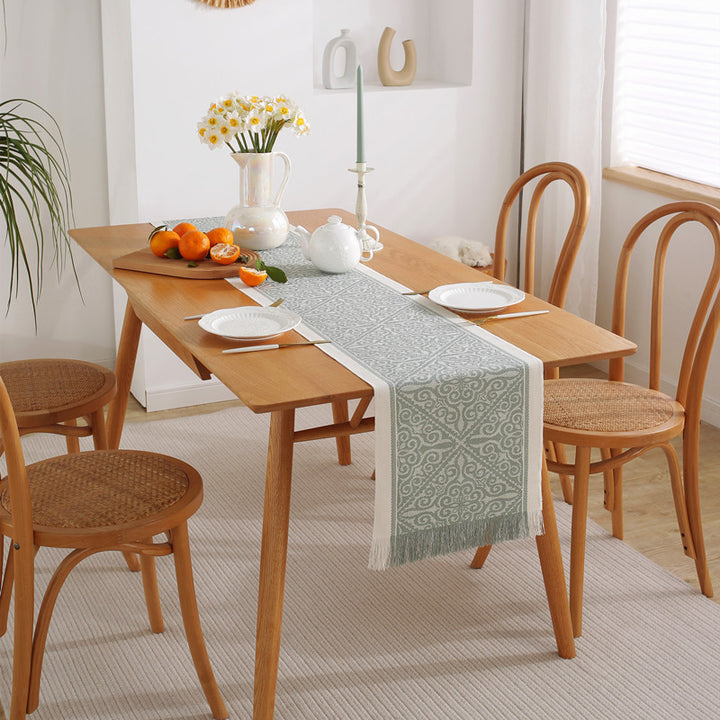 Elegant Geometric Table Runner