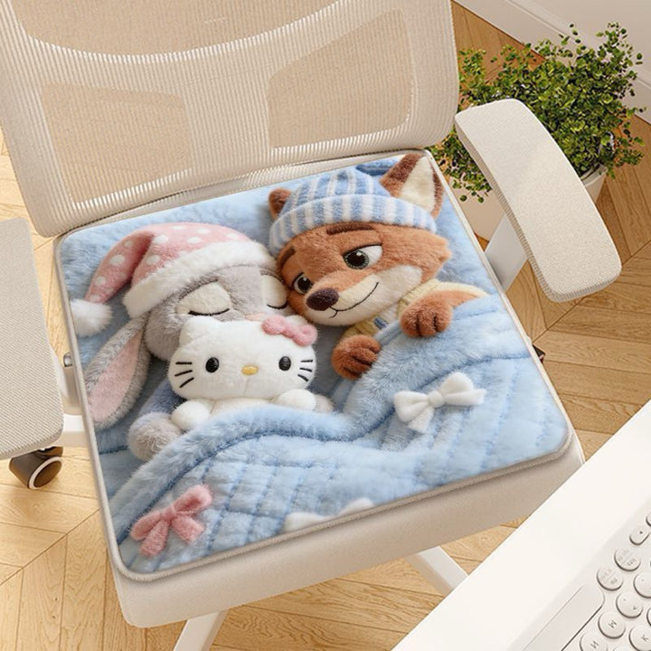 Cute Cartoon Character Seat Cushion