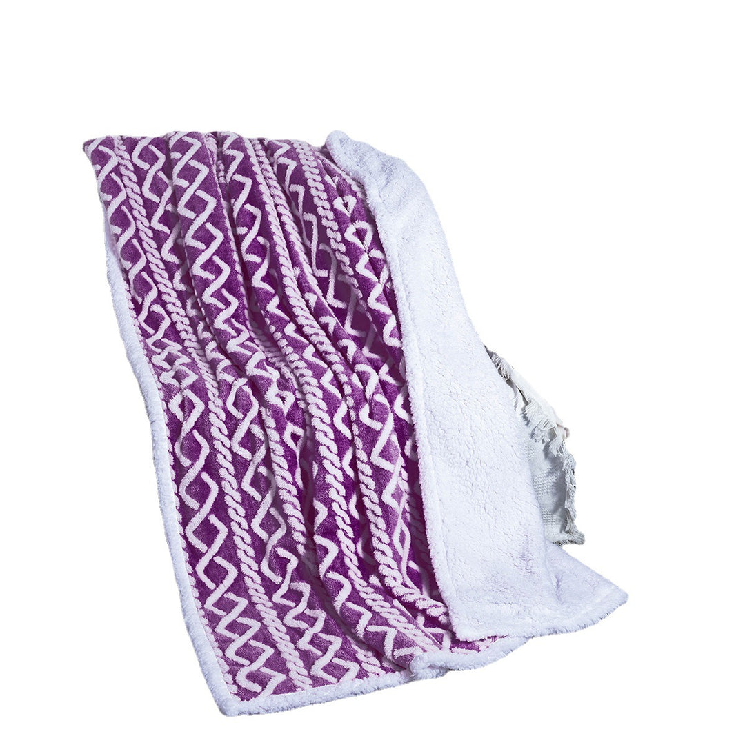 Women's Cozy and Soft Blanket with Unique Pattern Bowlift