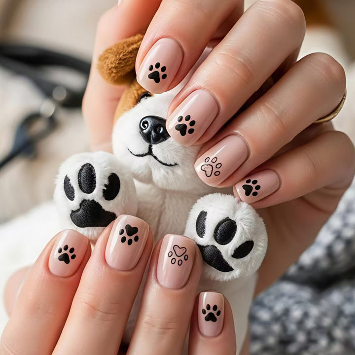 Playful Pet-Themed Nail Art Bowlift