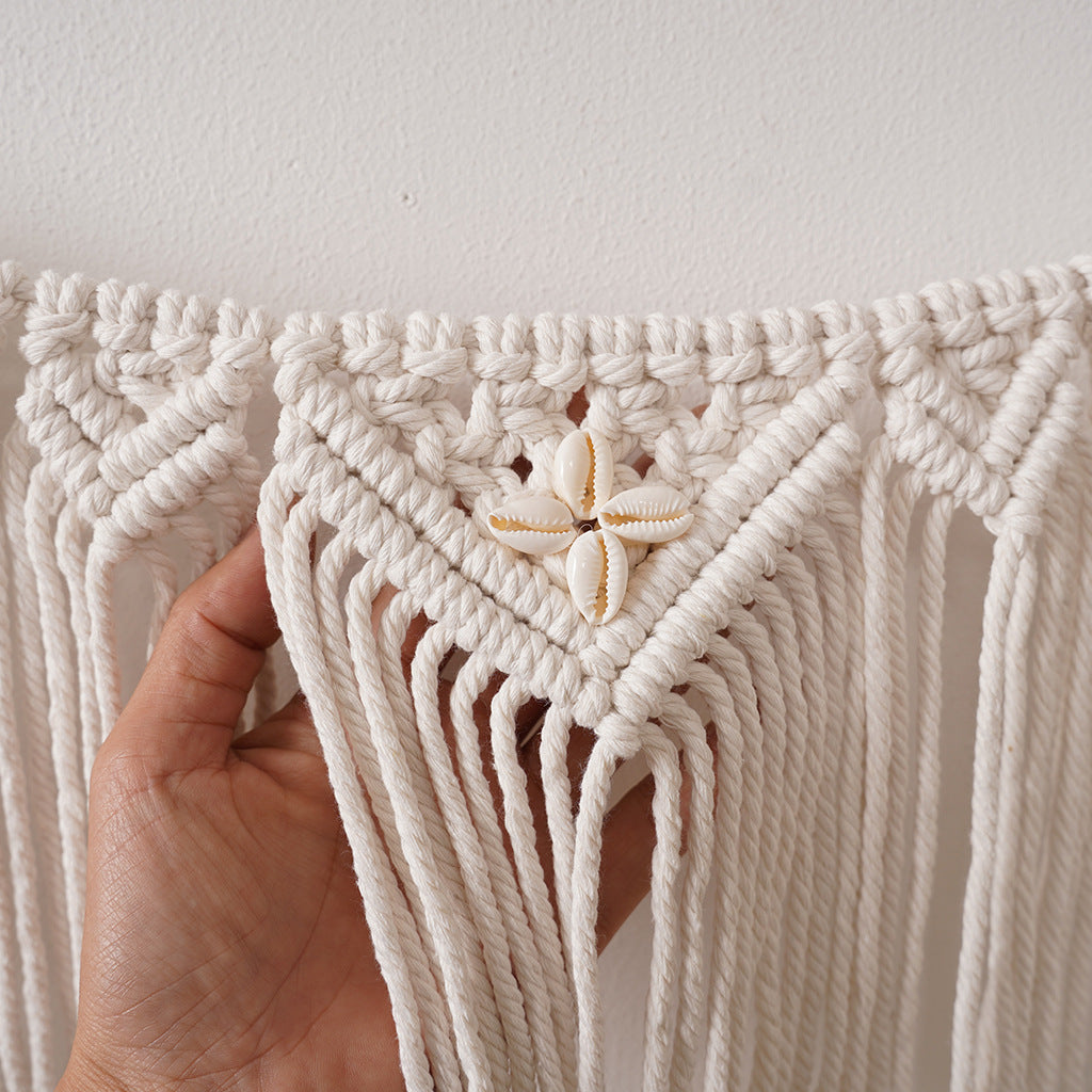 Boho-Chic Macrame Wall Tapestry Bowlift