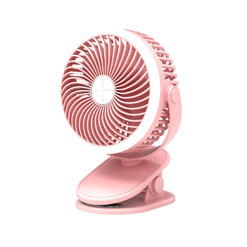 Clip-On Rechargeable Desk Fan Bowlift