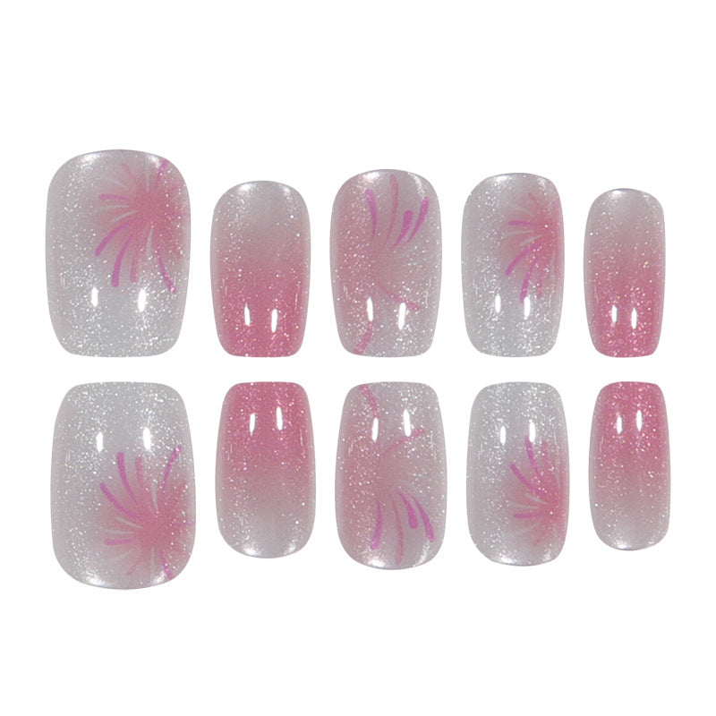 Artistic Ombre Nail Art Press-On Set Bowlift