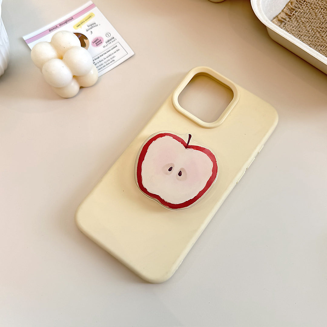 Apple motif coasters Bowlift