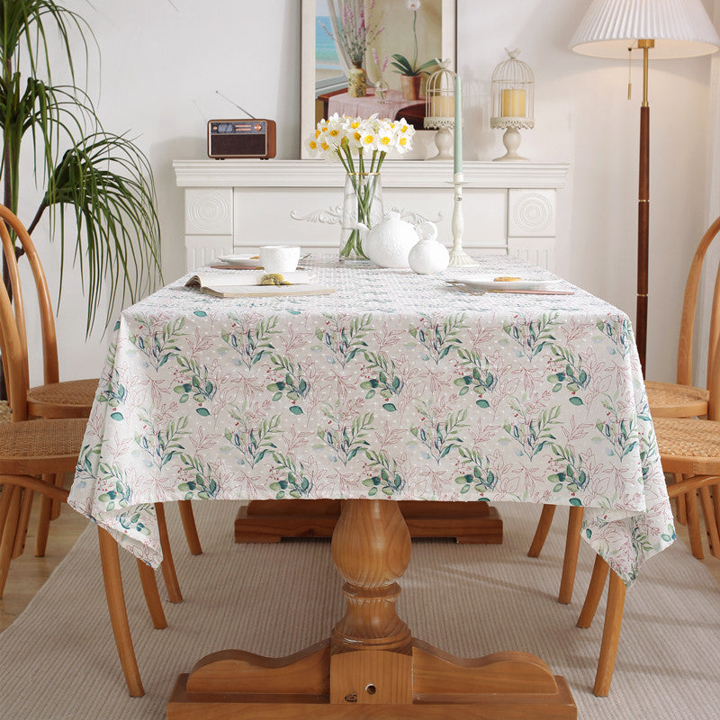 Floral Printed Tablecloth
