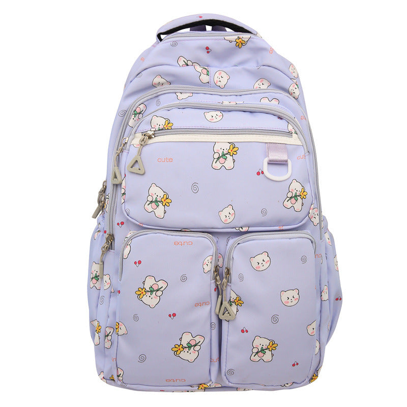Plush backpack with playful animal motif Bowlift