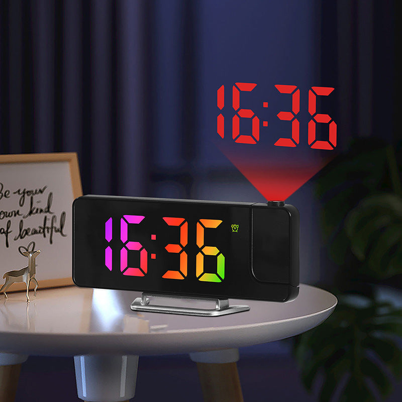 Projection alarm clock with multifunctional LED display Bowlift