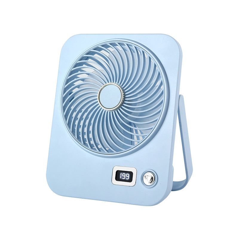 Ladies portable table fan with digital speed display Bowlift