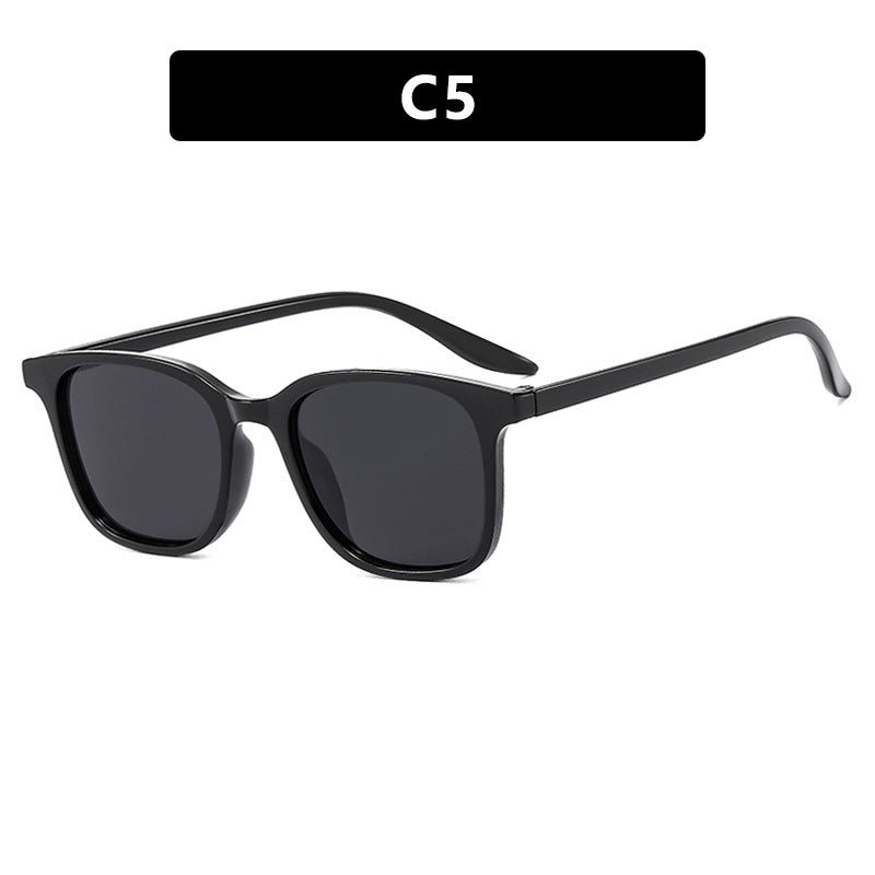 Women's trendy square sunglasses with polarized lenses Bowlift