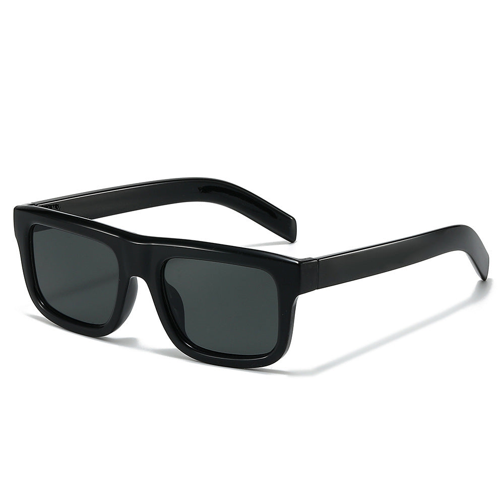 Contemporary Wide-Brim Sunglasses Bowlift