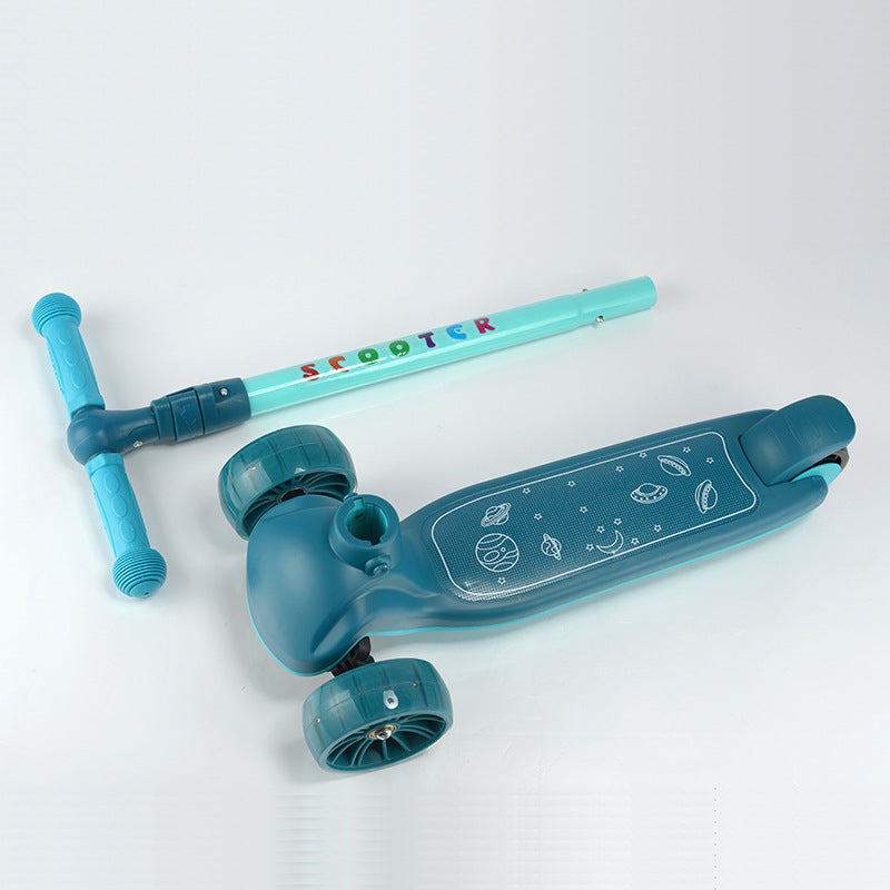 Adjustable Height Kickboard Scooter Bowlift