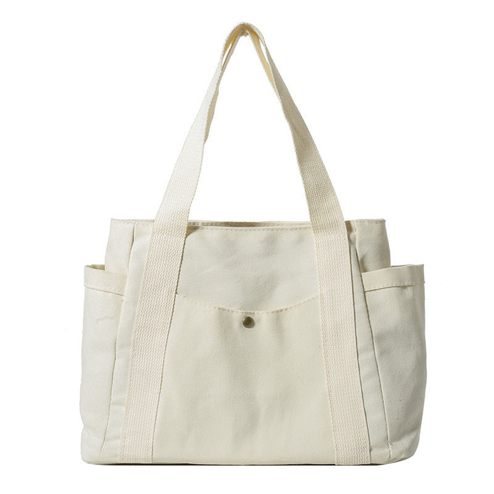 WoMulti-Pocket Casual Utility Tote Bag Bowlift