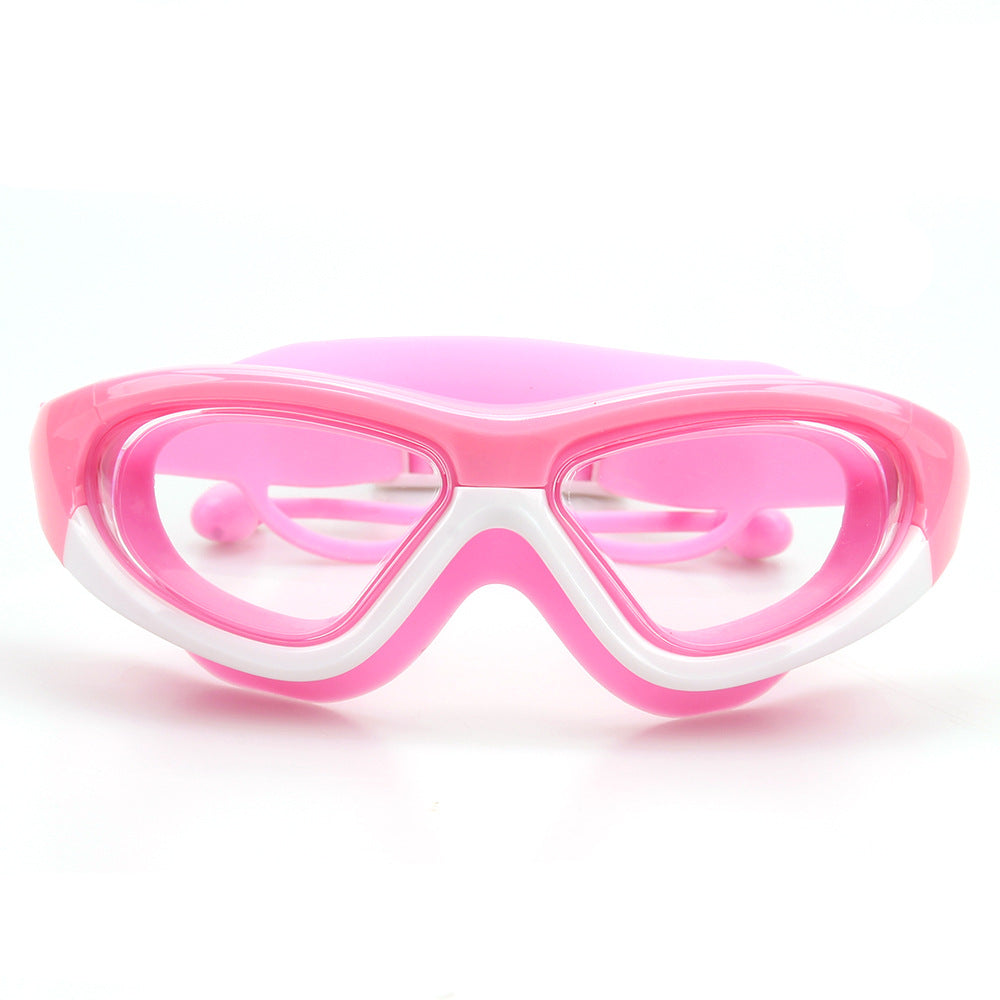 Swimming mask with wide field of vision Bowlift
