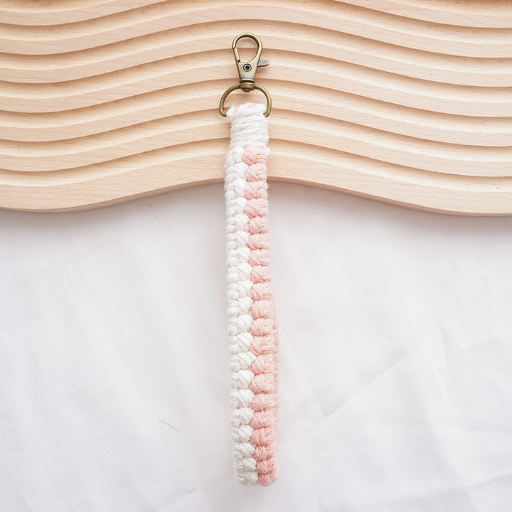 Macramé Keychain Holder Bowlift