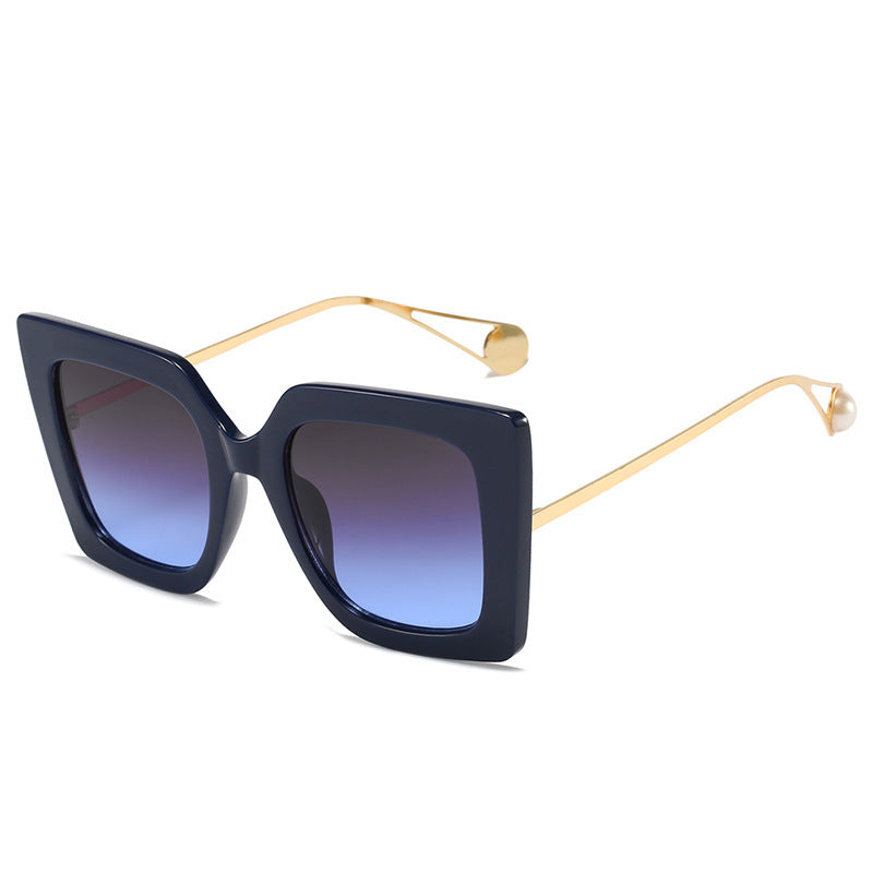 Oversized Geometric Fashion Sunglasses Bowlift