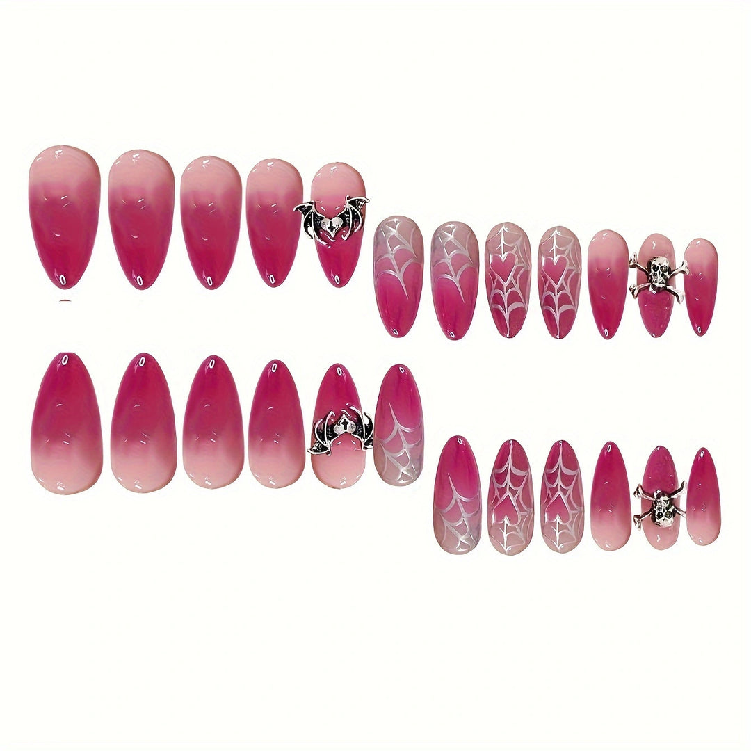 Gothic-Inspired Nail Art Extensions Bowlift