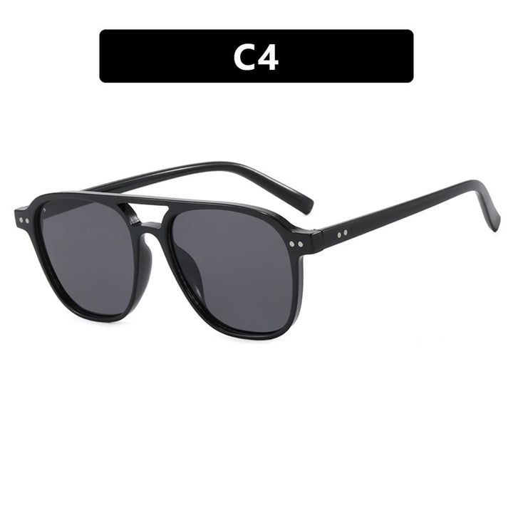 Women’s modern square sunglasses with robust design and UV protection Bowlift