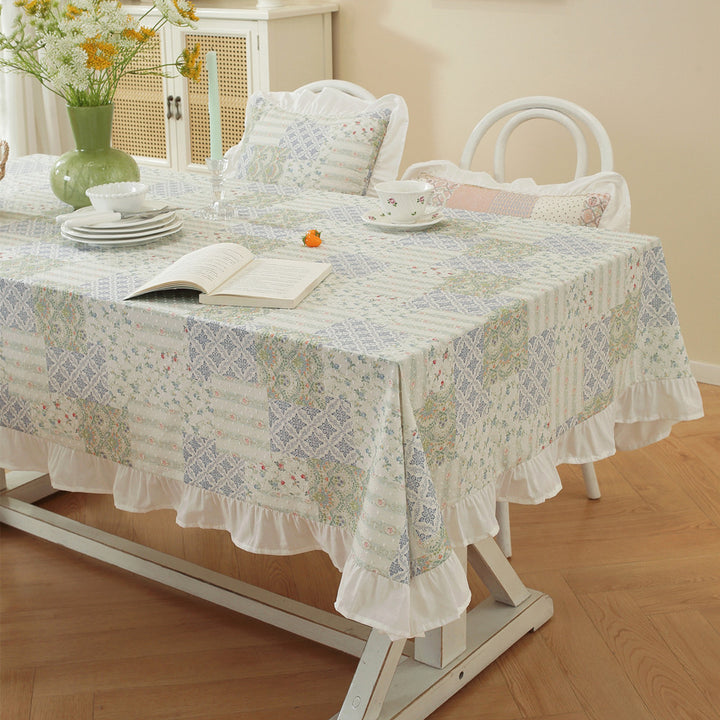 Vintage Patchwork Tablecloth
