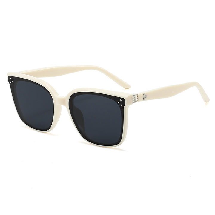 Bold Retro Square Frame Sunglasses