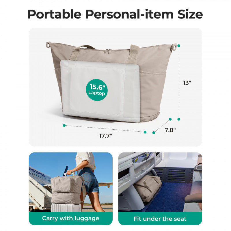 Stylish Multi-Functional Travel Tote Bowlift
