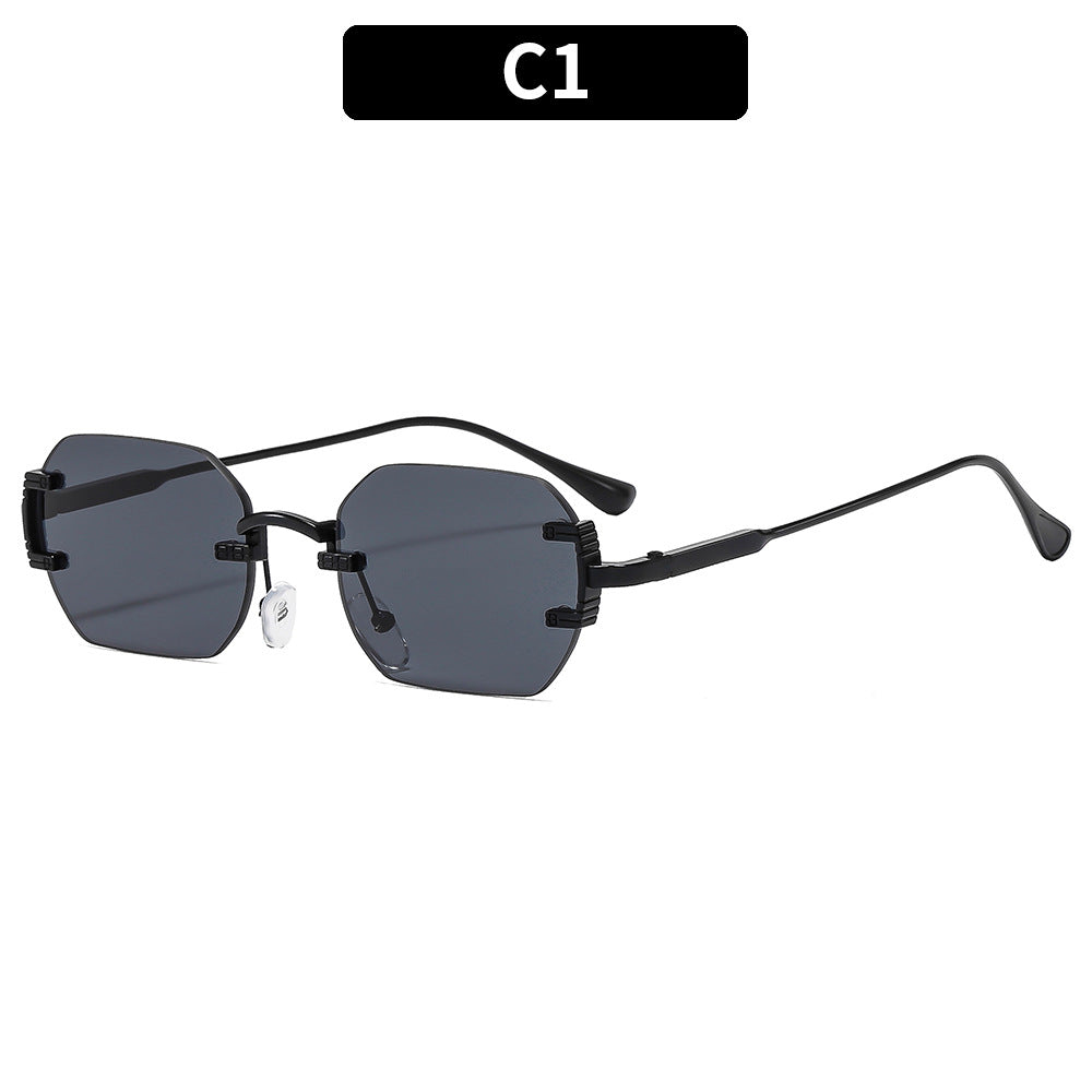 Modern Appeal Vintage-Inspired Hexagonal Sunglasses