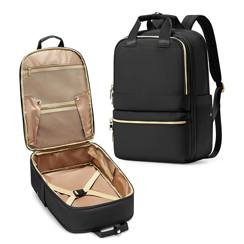Multifunctional and Elegant Travel Suitcase Backpack Bowlift