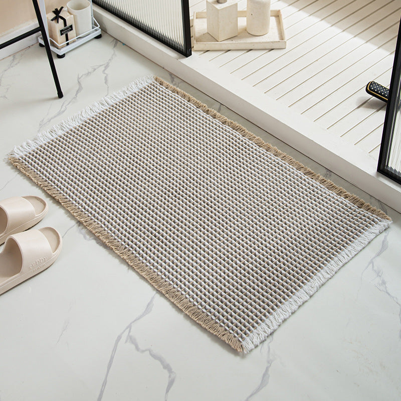Textured Bathroom Rug Bowlift
