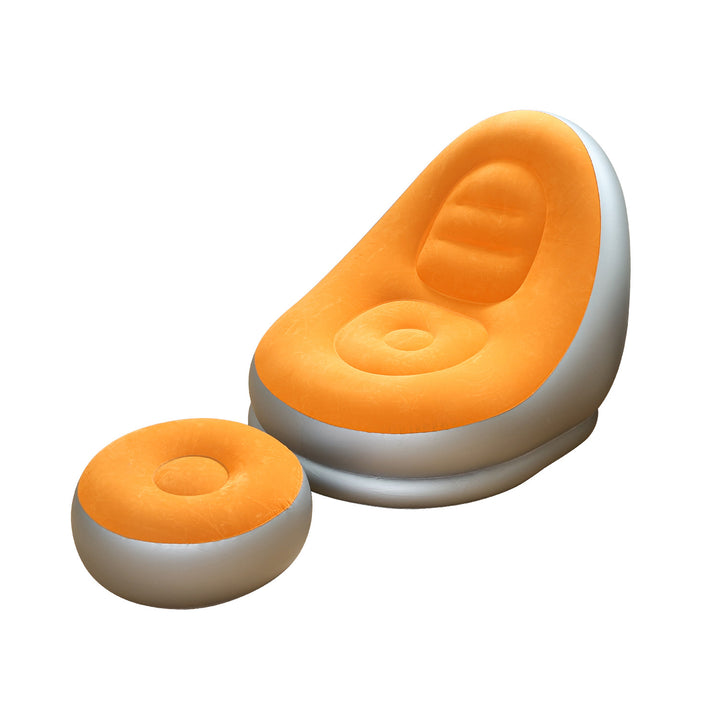 Women's Inflatable Comfort Sofa with Ergonomic Backrest Bowlift