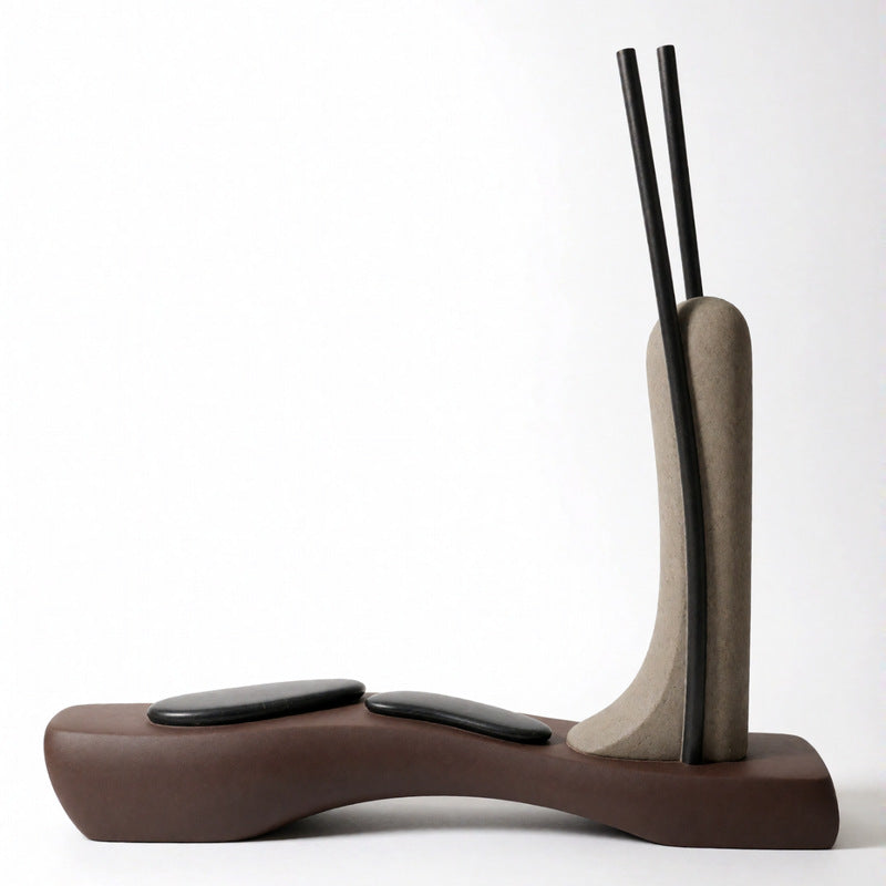 Sculptural Decorative Staircase Table Art