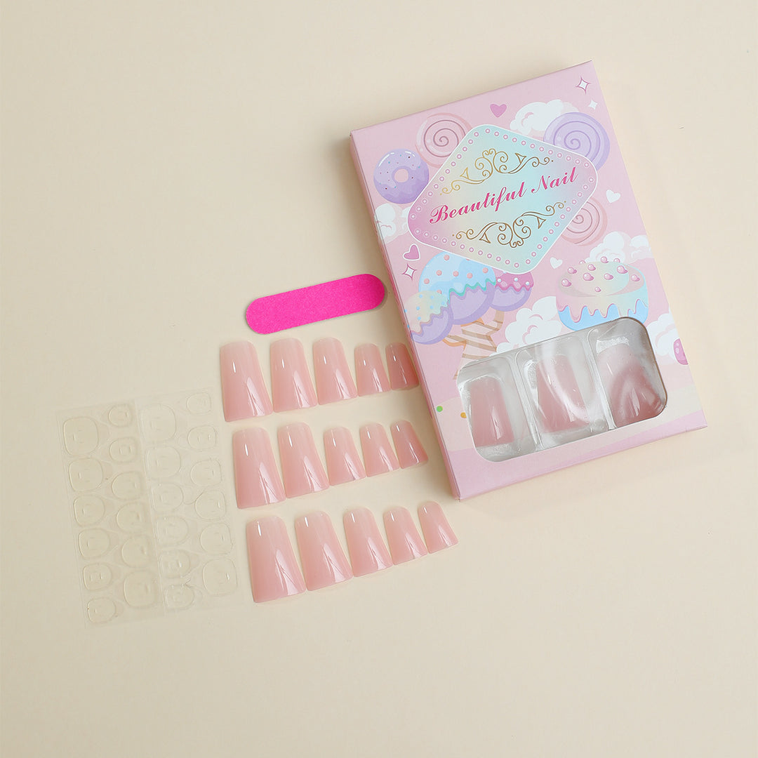 Premium Gel Press-On Nail Kit Bowlift