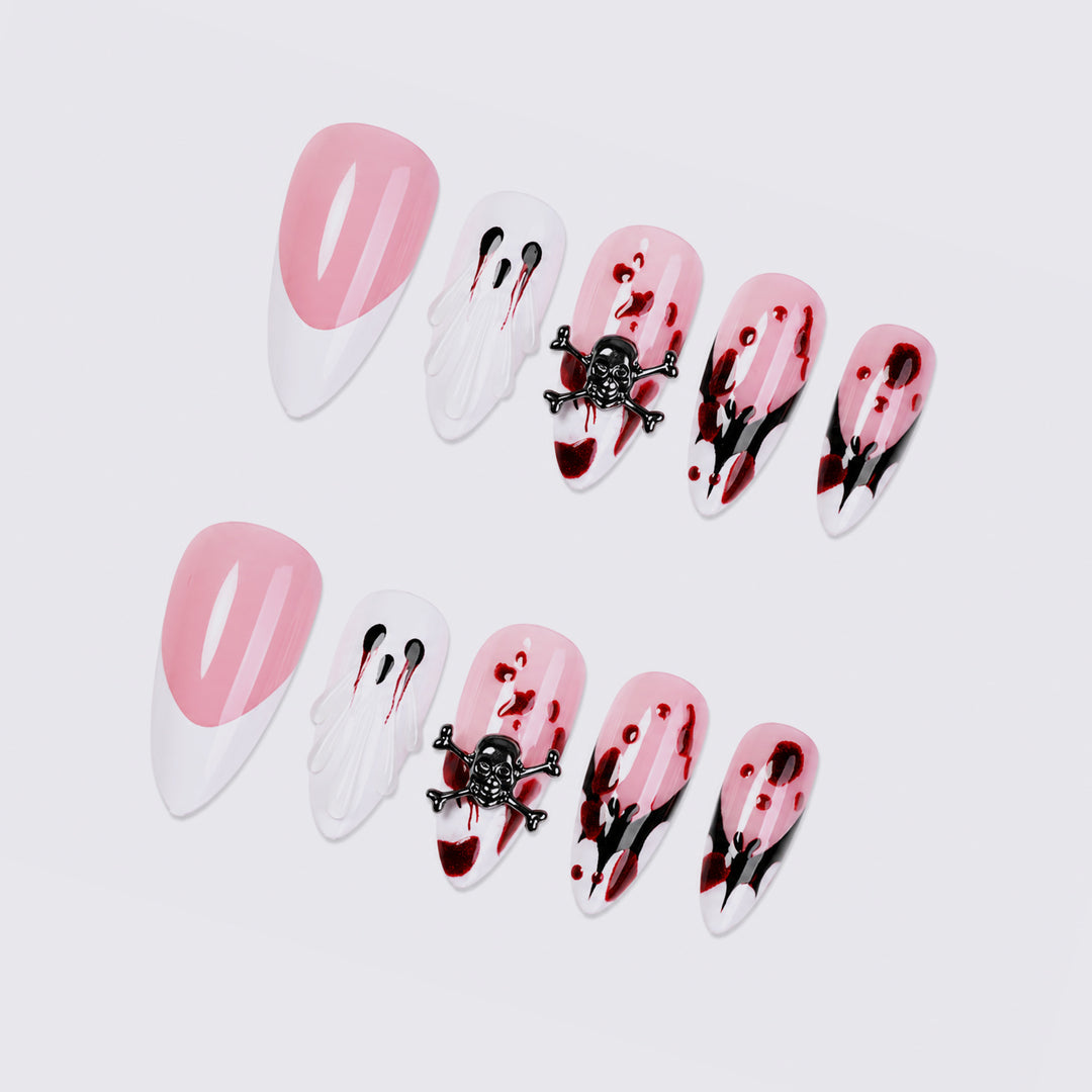 Creative Halloween Art Nail Set Bowlift