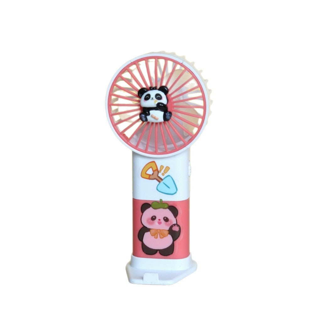 Unisex Portable Hand Fan in Cute Panda Design Bowlift