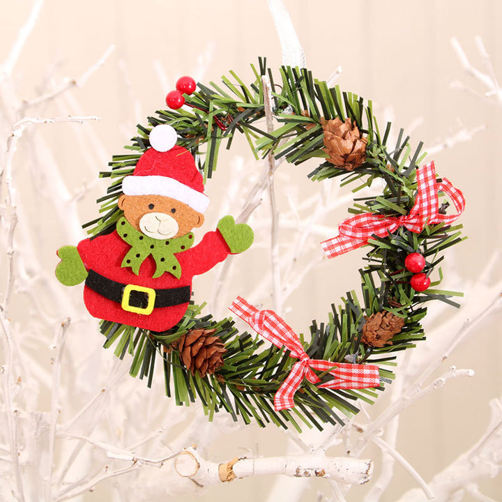 Decorative Snowman Wreath Bowlift