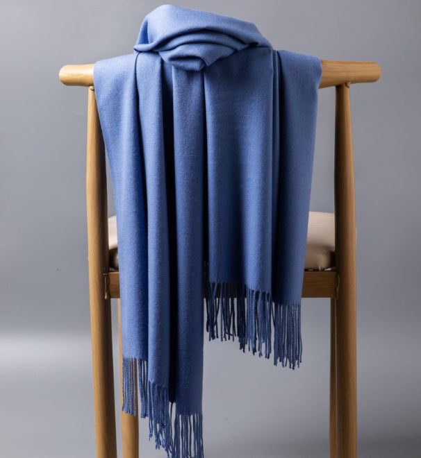 Luxurious Cashmere-Blend Throw Blanket