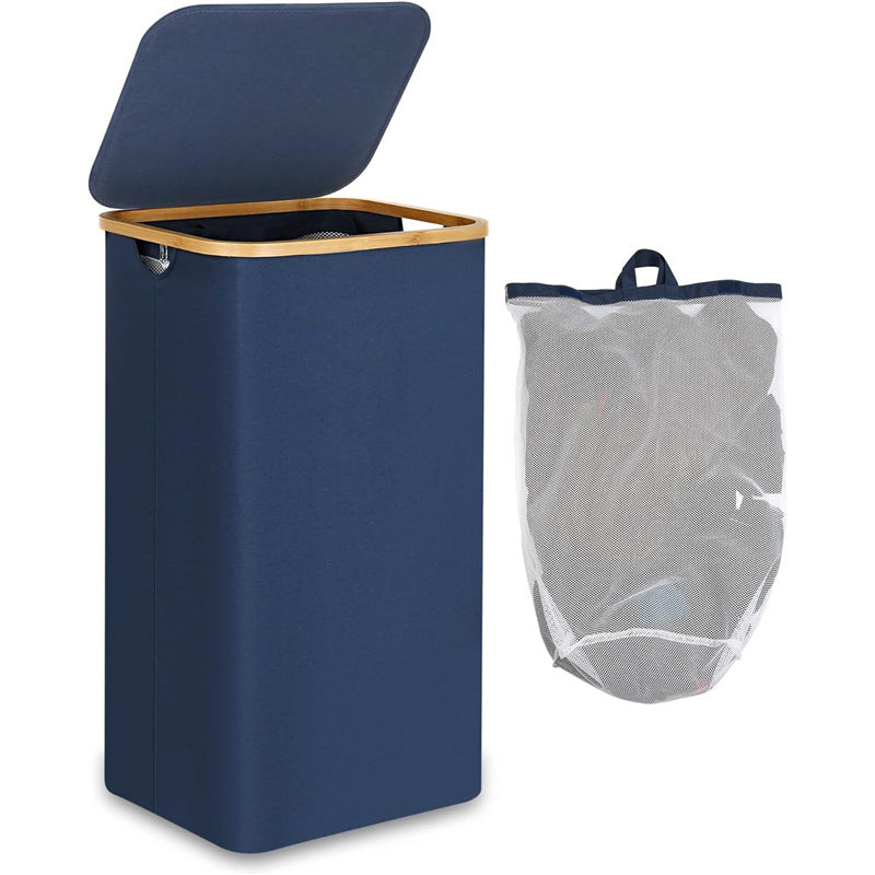 High-quality laundry basket with removable and washable inner bag Bowlift