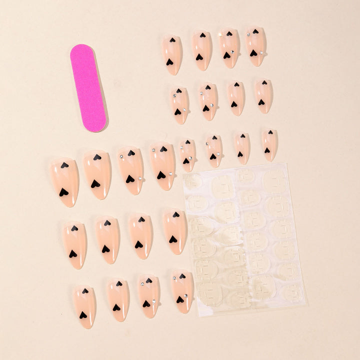 Heart-Inspired Nail Art Bowlift