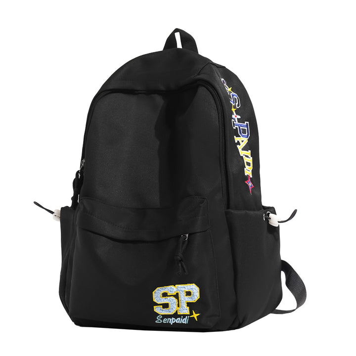 Stylish Embroidered Casual Backpack