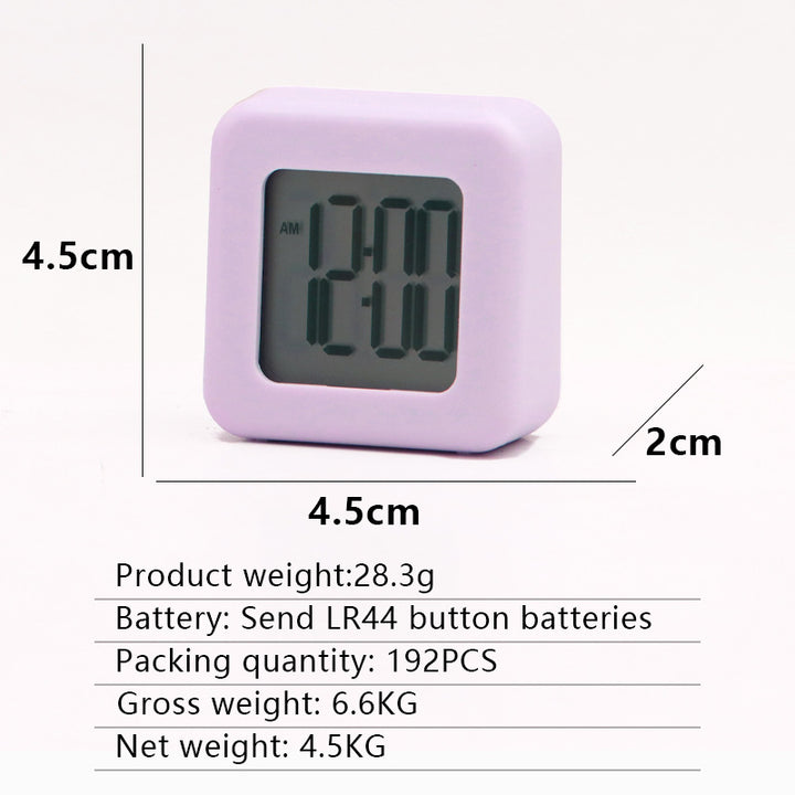 Digital alarm clock with large dial and alarm function Bowlift