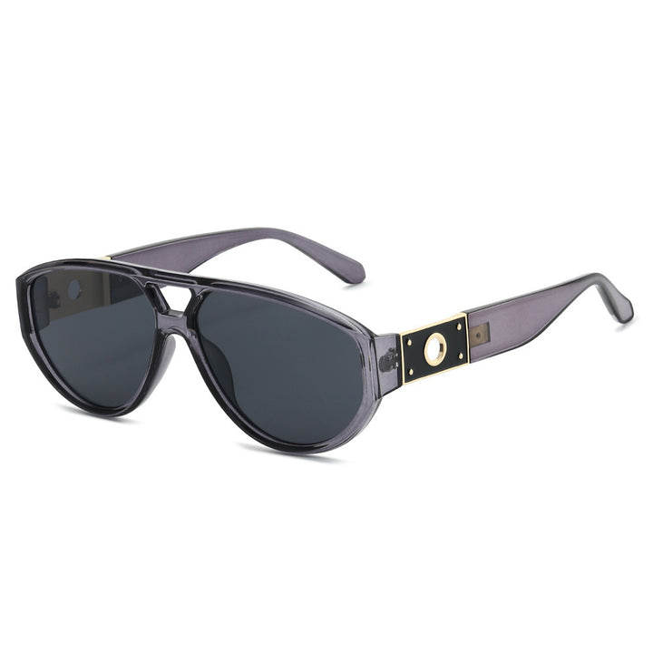 Vintage-Inspired Geometric Sunglasses Bowlift