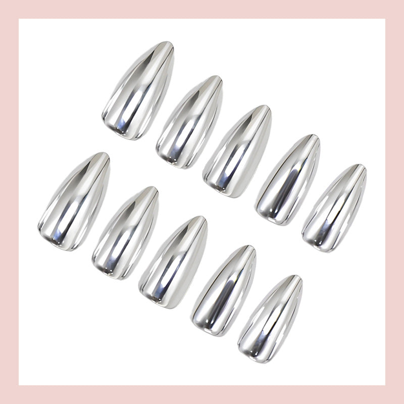 Acrylic nail set with elegant shape and shine Bowlift