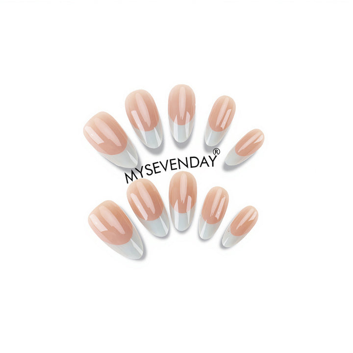 Elegant Stiletto Press-On Nail Set Bowlift
