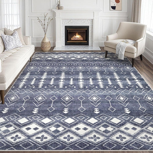 Geometric Pattern Area Rug
