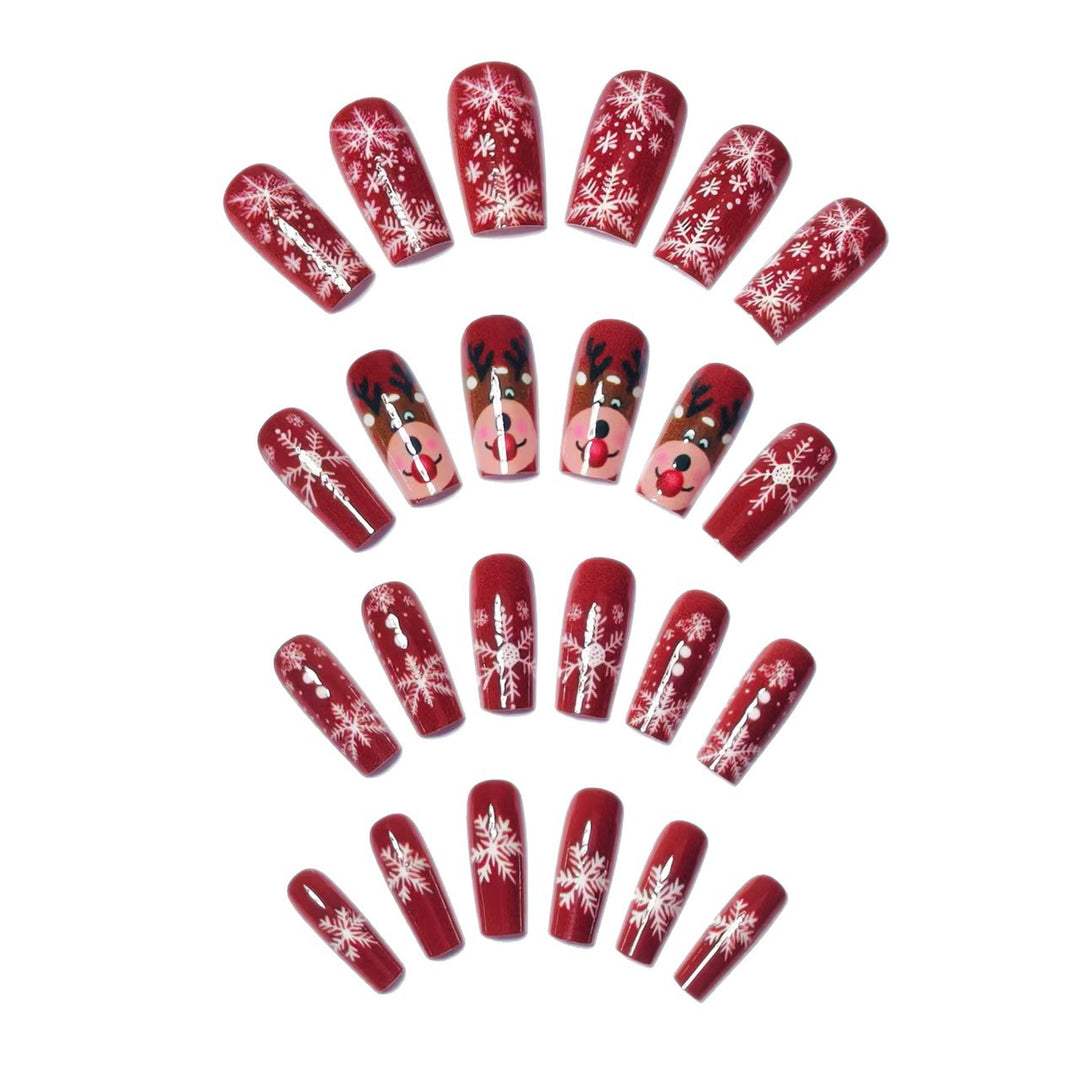 Festive Holiday-Themed Nail Art Bowlift 1788155398