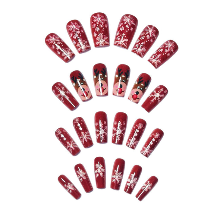 Festive Holiday-Themed Nail Art Bowlift 1788155398