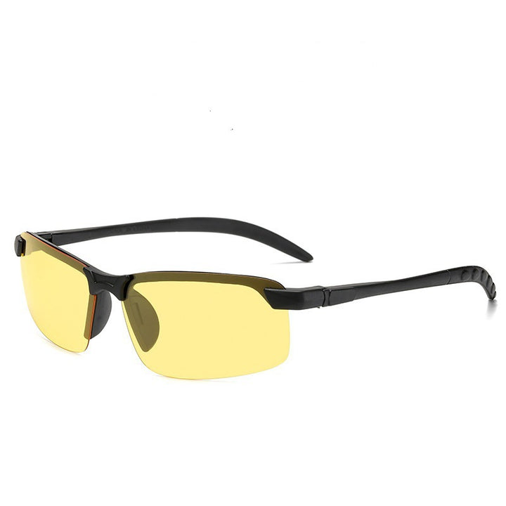 Men's sporty sunglasses with polarized lenses and flexible frame Bowlift