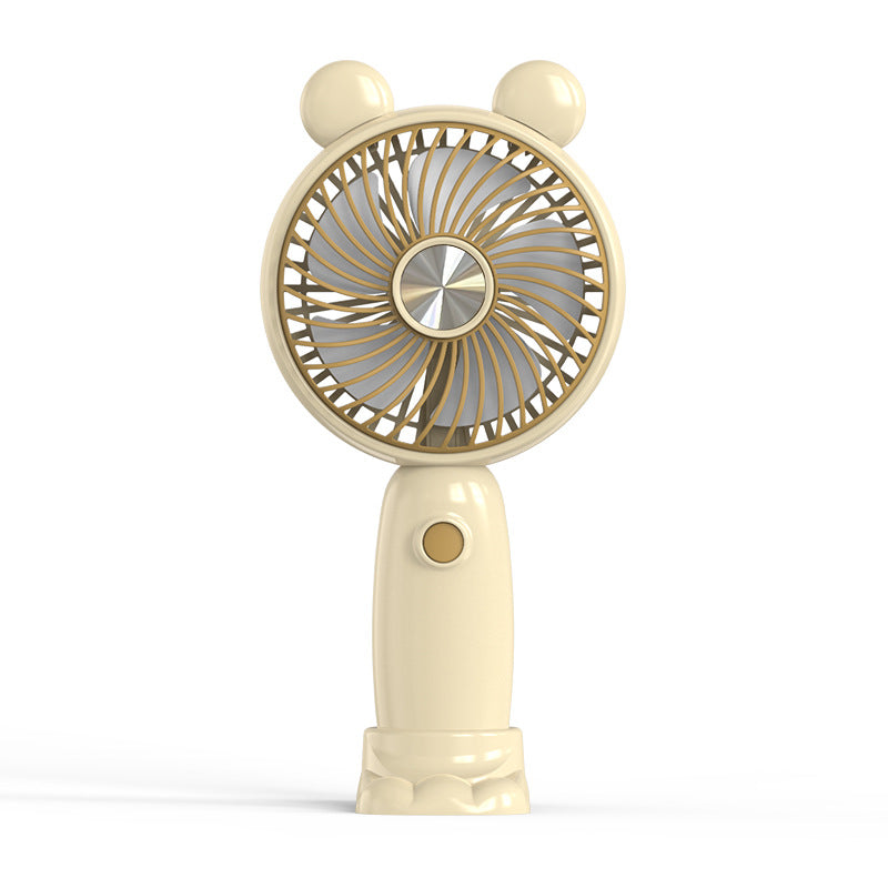 Ladies hand fan with ergonomic grip and powerful function Bowlift